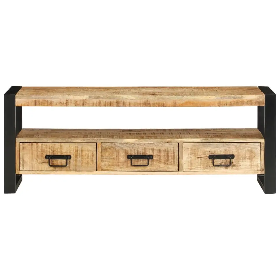 vidaXL - Tv-meubel - Bruin - Hout