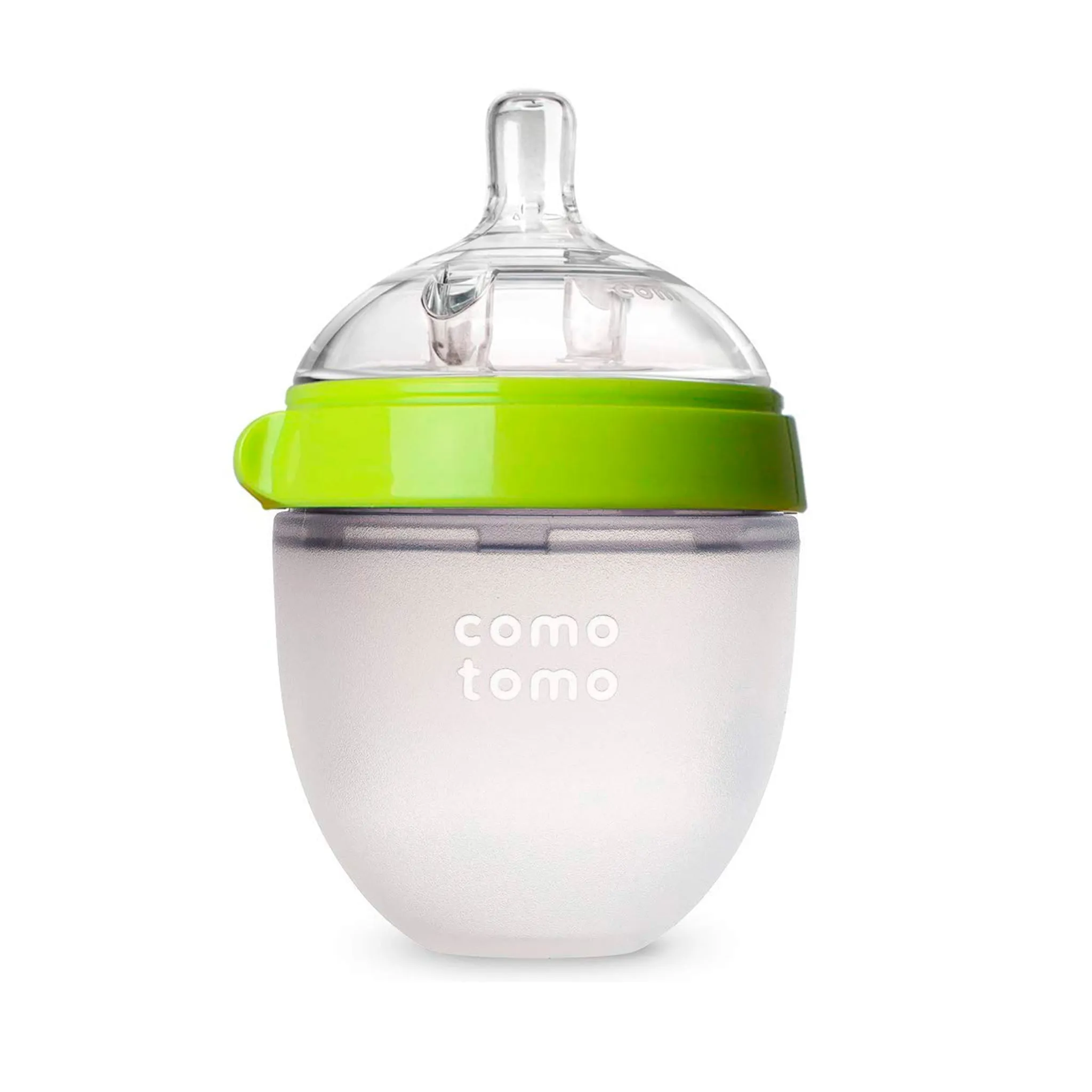 Como Tomo Biberon Souple 4oz - Vert