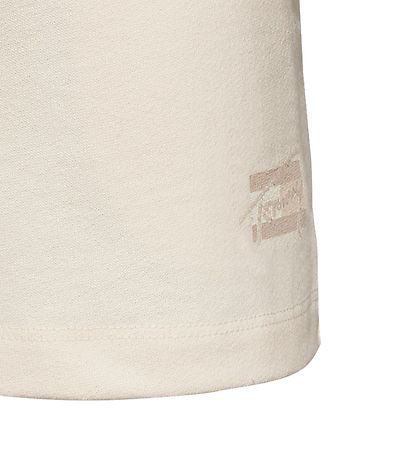 Tommy Hilfiger Sweatshorts - Natural Dye Script - White