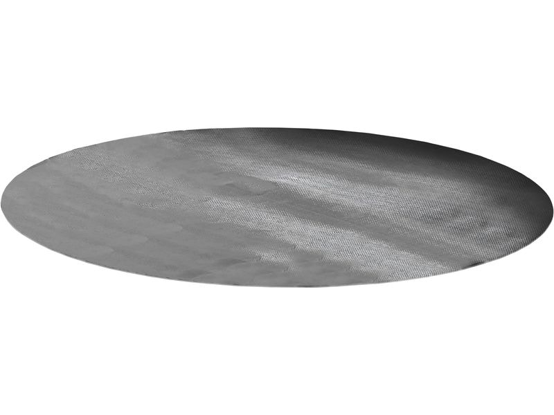 Durandal Grillfolie rund 48 cm schwarz Durandal Grillfolie – weniger Fett, mehr Genuss!