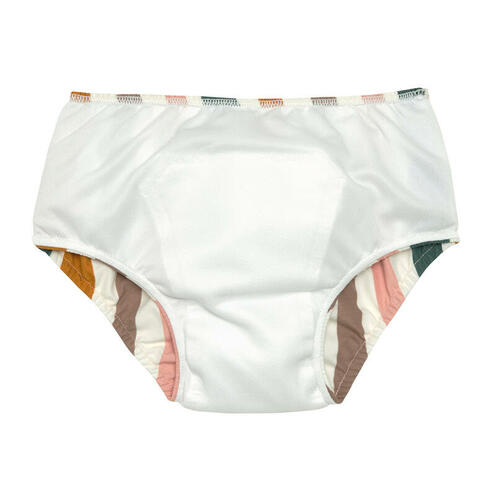 Maillot de bain couche vagues 7-12 mois - Pink/Nature - LASSIG