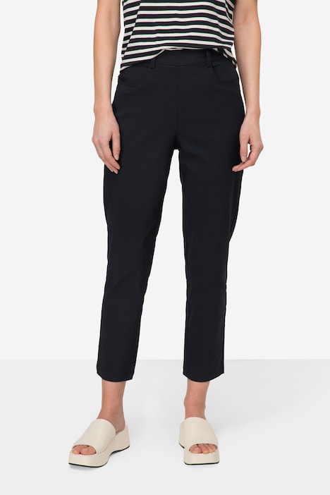 7/8-Bengalin Hose, gerades Bein, Elastikbund