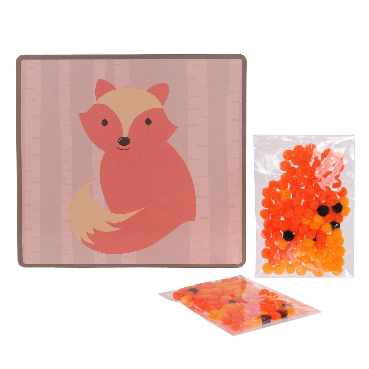 JEU EDUCATIF POMPONS A COLLER X200 PIECES