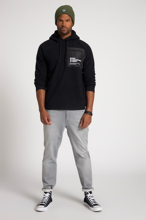 STHUGE Hoodie, Teddyfleece, Kapuze, Langarm, bis 8 XL
