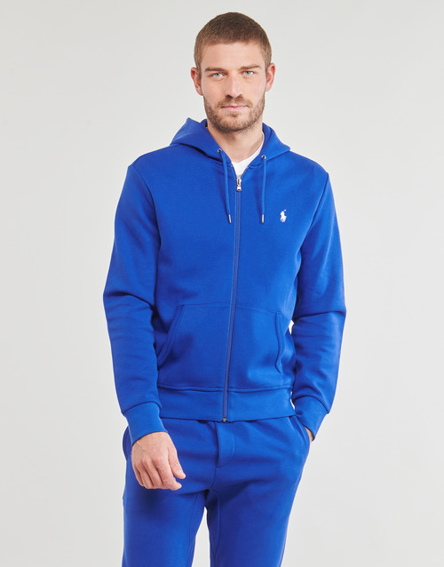 Polo Ralph Lauren - SWEATSHIRT ZIPPE EN DOUBLE KNIT TECH Azul / Royal / Azul / Saturno