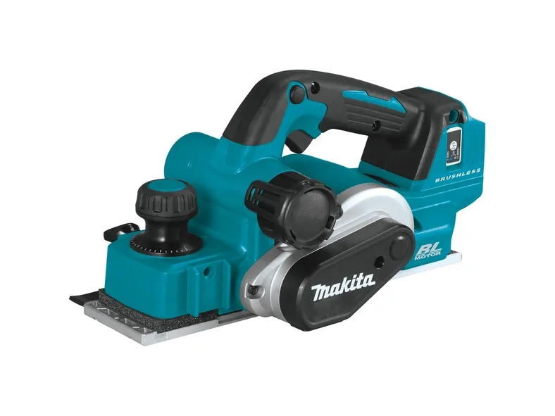 Makita Akku-Hobel uden batteri Høvlbredde: 82 mm 18 V Samlet forsinkelse (maks.): 3 mm - SOLO