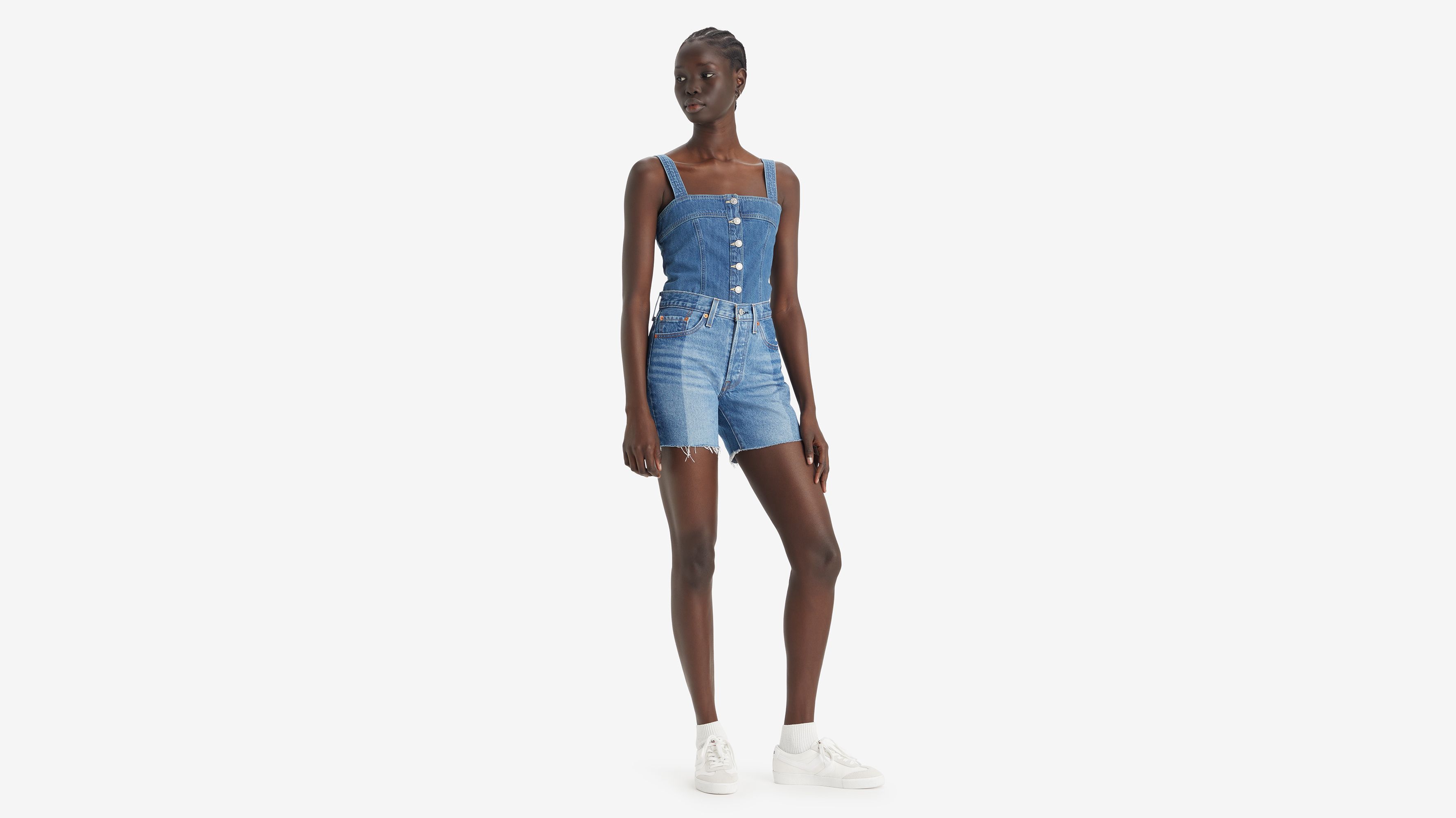 Short 501® mi-cuisse - Laser Craft Short - Bleu