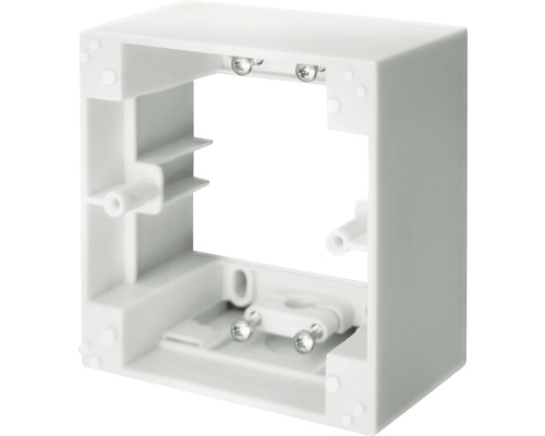 Opbouwframe, enkel, Schellenberg 20014, wit