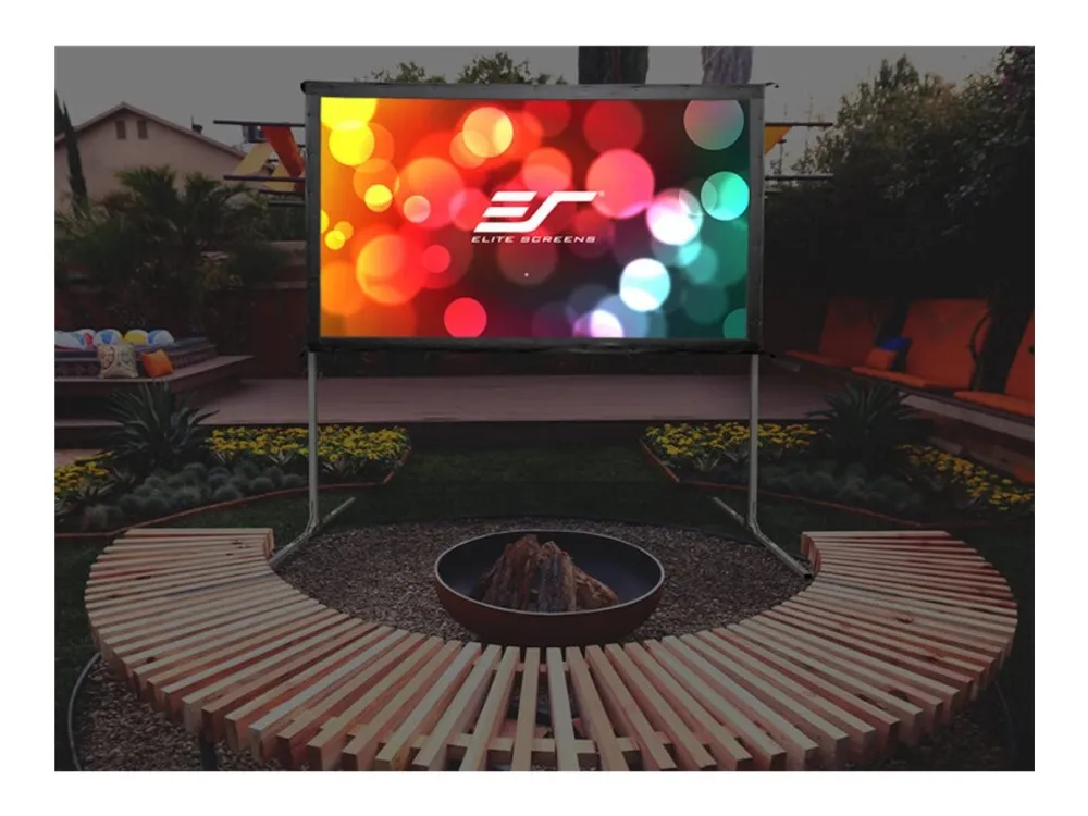 Elite Screens Yard Master 2 Series OMS135H2 - Projektor skærm med ben - 135