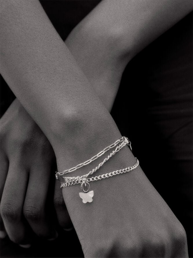 Maria Black Saffi Bracelet Silver