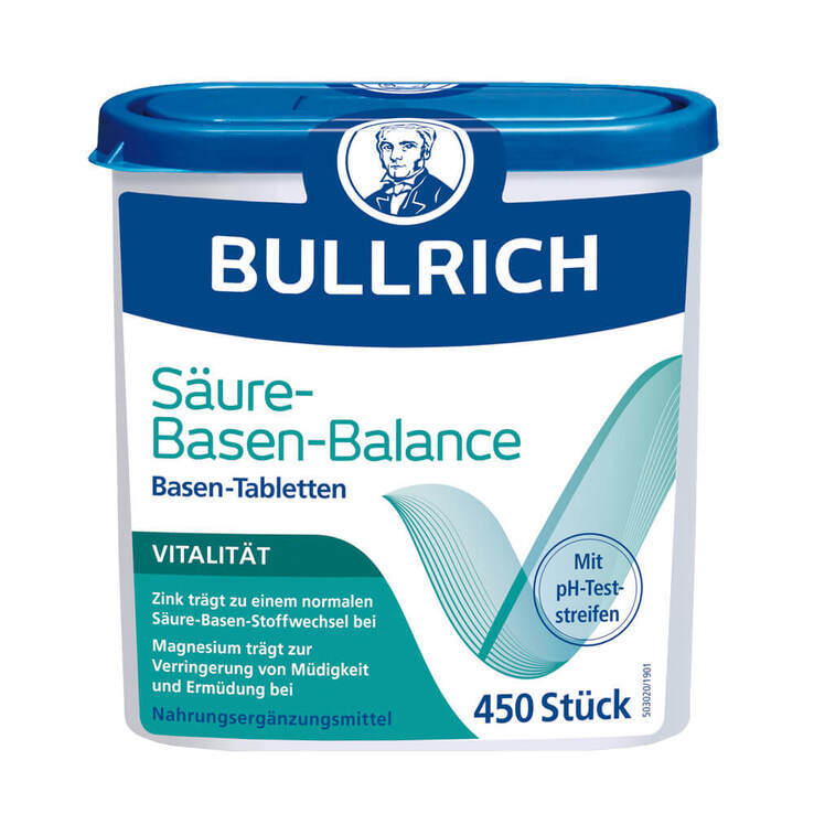 Bullrich Säure Basen Balance Tabletten, 450 St