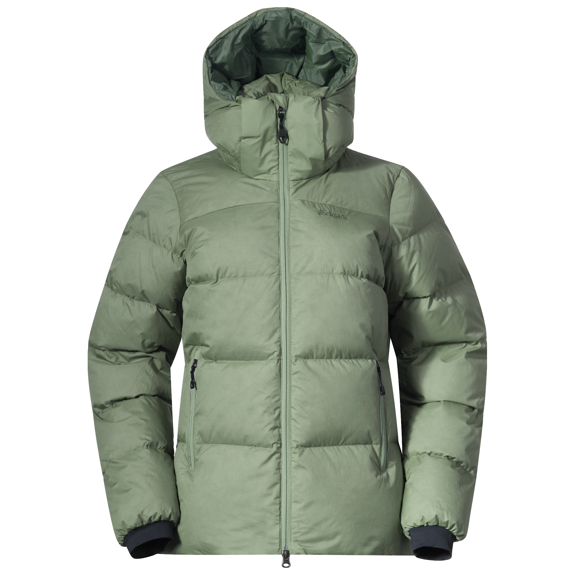 Lava Warm Down Jacket w/Hood Dame Jade Green