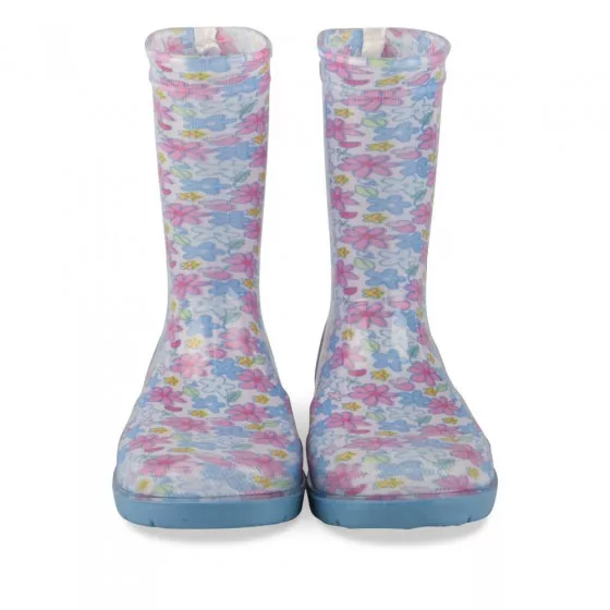 Bottes de pluie BLEU HELLO KITTY