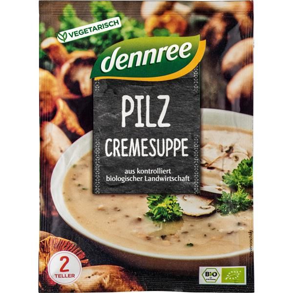 Dennree Sopa Creme Cogumelos Bio 50G