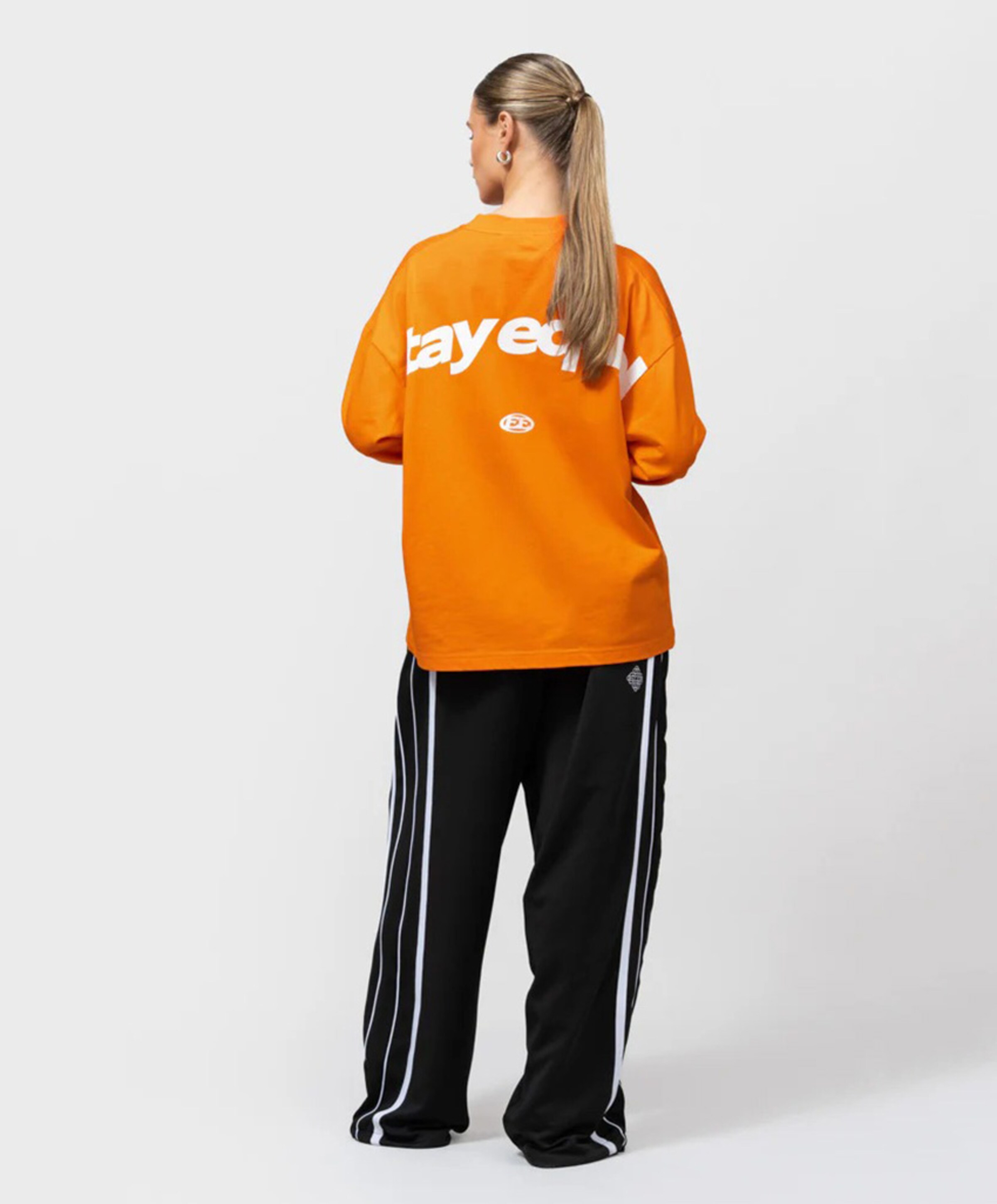Equalité Uniseks longsleeve oranje