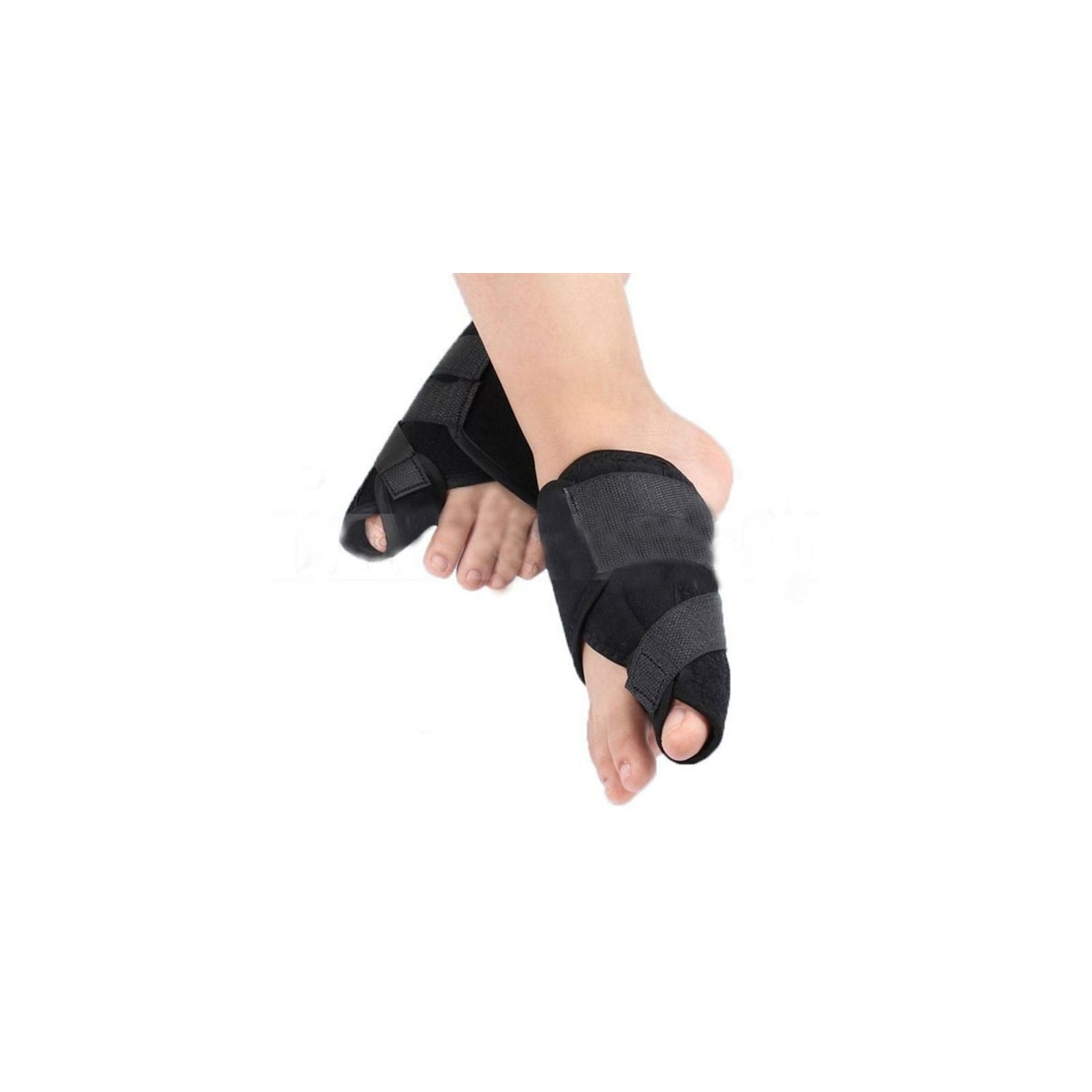 1 Par Hallux Valgus Beskyttelse & Tåspreder - Medium
