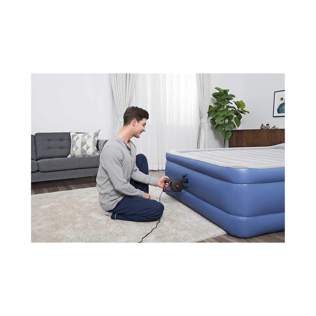Bestway PowerGrip elektrische Luftpumpe