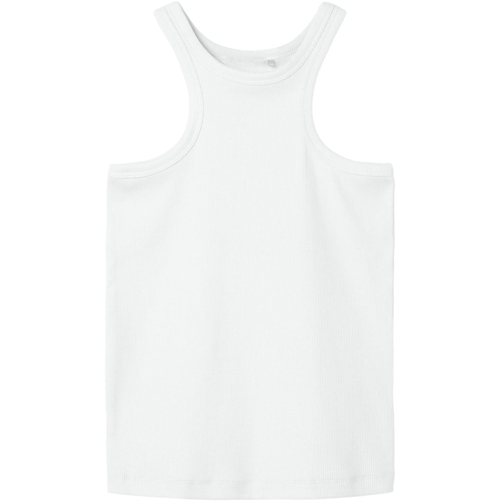 Køb Name It Lucent White Nkfhellemie Slim Halter Top Pb