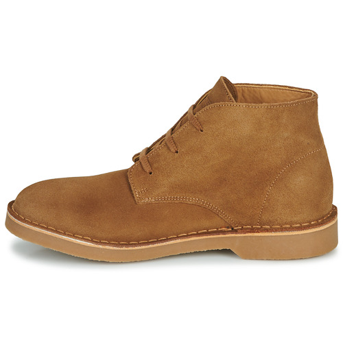 Selected - SLHRIGA NEW SUEDE DESERT BOOT - Cognac