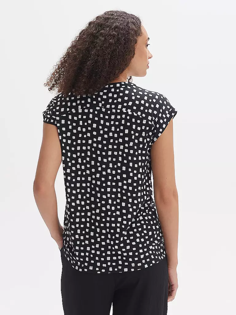 OPUS Blusenshirt SANDI schwarz
