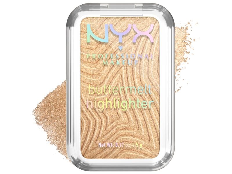 NYX Professional Makeup Buttermelt Highlighter Glaze it But Multidimensionaler Glow