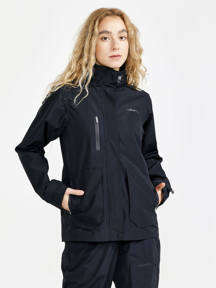 Craft ADV Bike Ride Hydro Fietsjack Zwart Dames