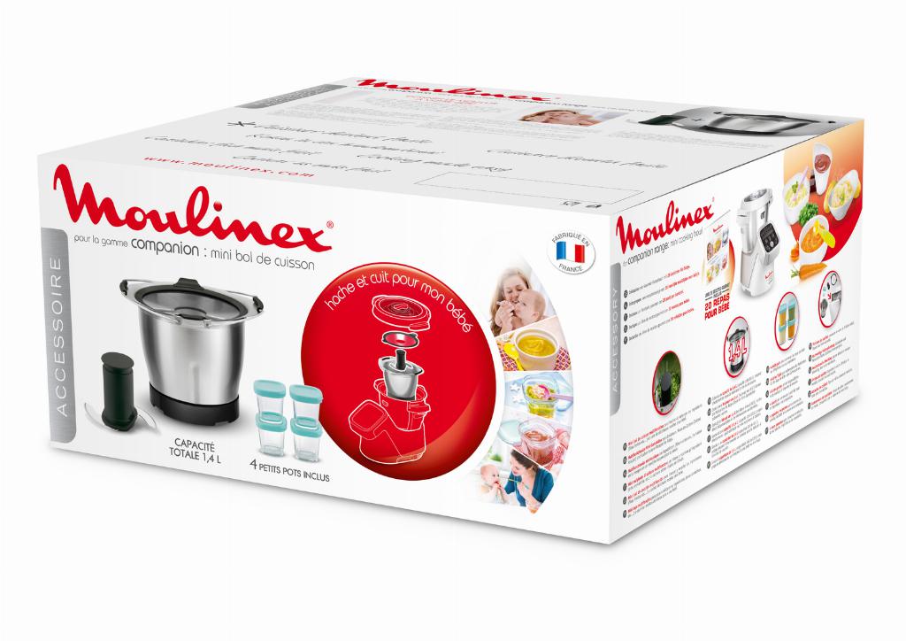 Moulinex XF387E10 mixer-/keukenmachinetoebehoor Kom