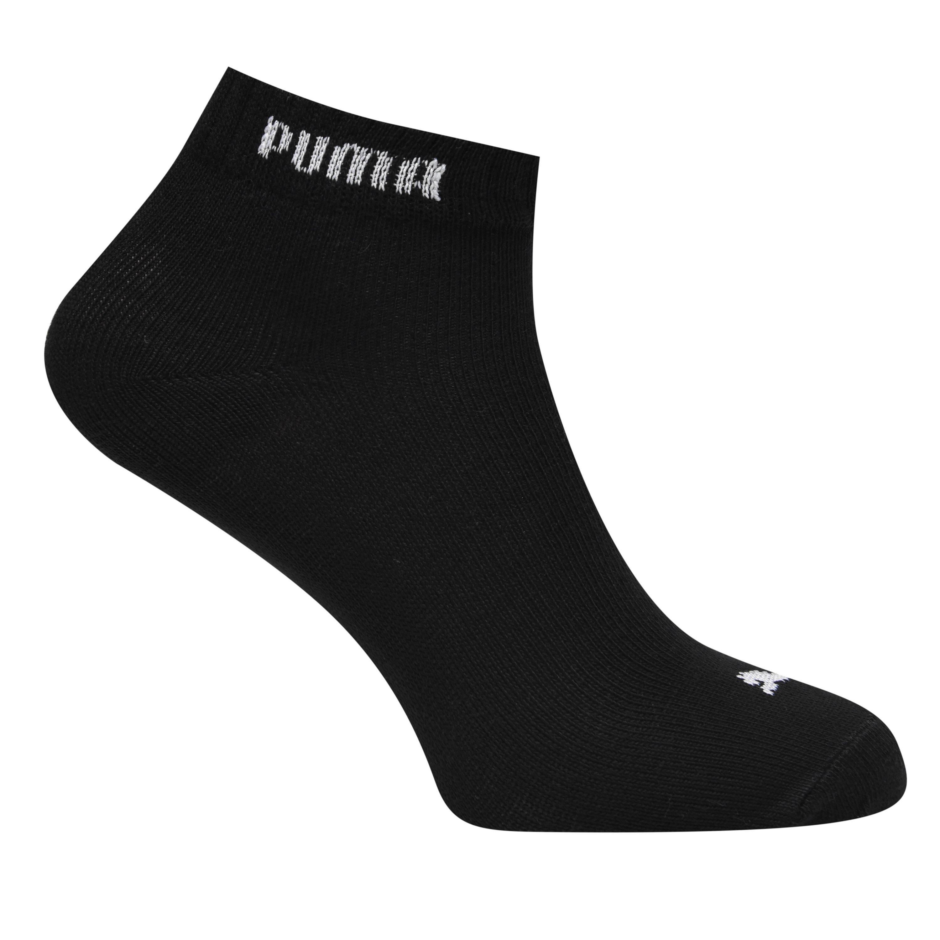 Puma 3 Pack Quarter Socks Mens