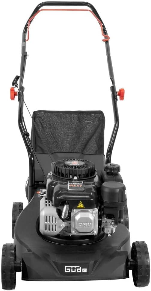 Güde 95441 Rasenmäher ECO Wheeler 412.1 P (4-Takt Power-Engine Motor, 1,8/2,45 (kW/PS), Schnittbreite 410 mm), Schwarz