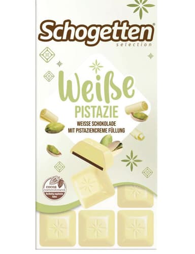 Schogetten Blonde Weiße Pistazie