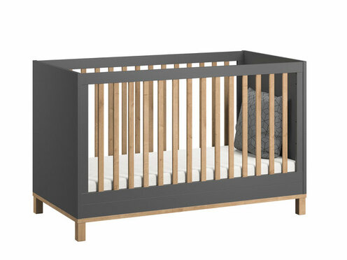 Chambre DUO ALTITUDE lit 70x140+commode Gris - VOX