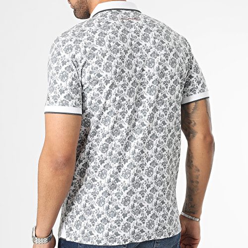 Polo Manches Courtes Pasy 2 11315269D Blanc Gris
