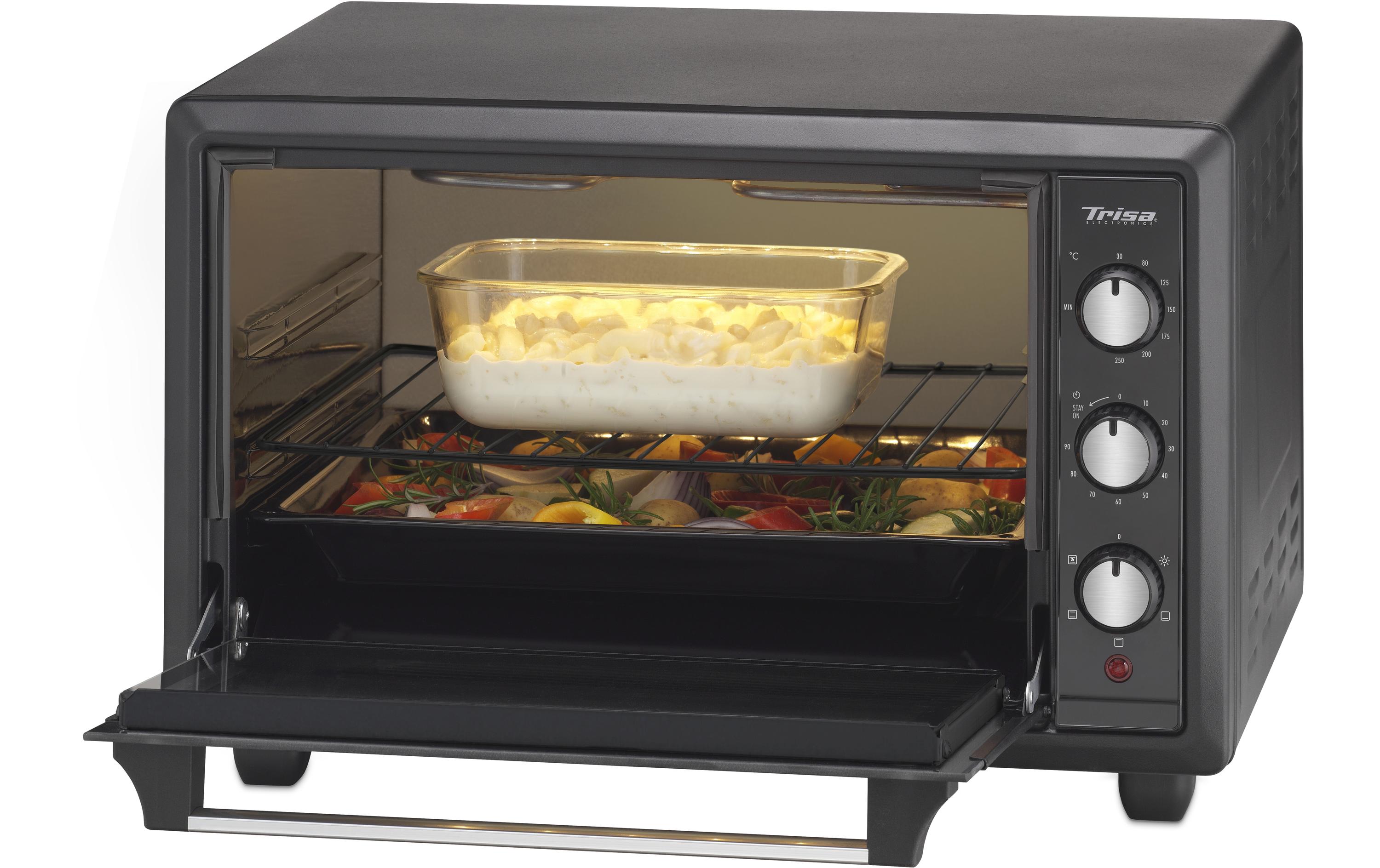 Backofen Forno Gusto 28 l, Schwarz<br>Kleinbackofen