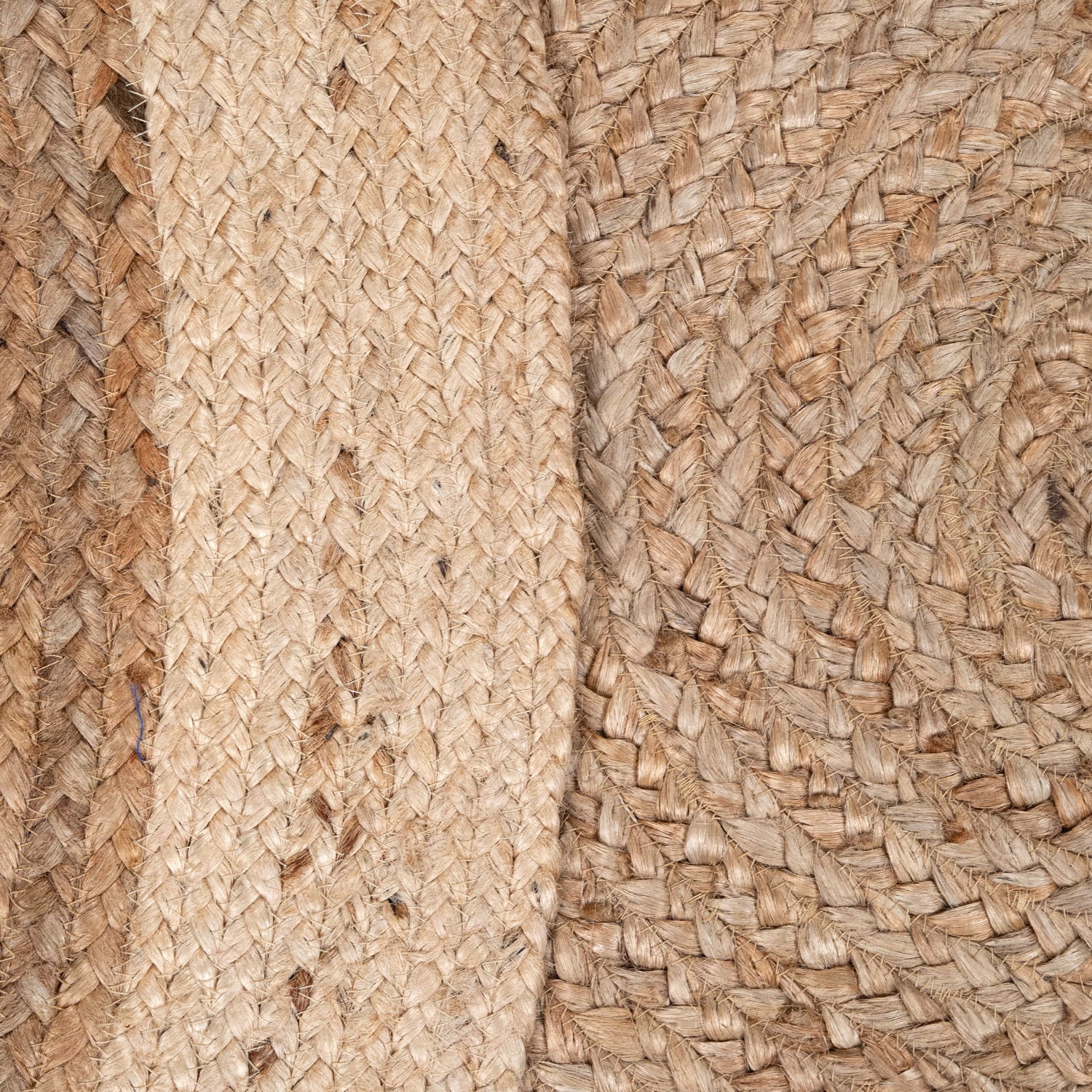 Paco Home Teppich »Viborg 594« rund 6 mm Höhe Jute, Modern, Boho, Ethno, Handgefertigter Natur-Teppich