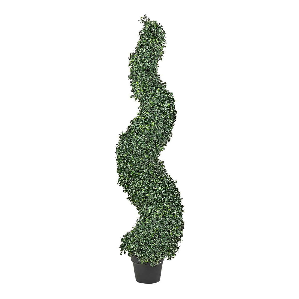 BELIANI BOXWOOD SPIRAL TREE 120 cm Vert