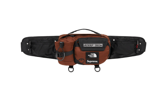 Supreme The North Face Steep Tech Waist Bag Brown