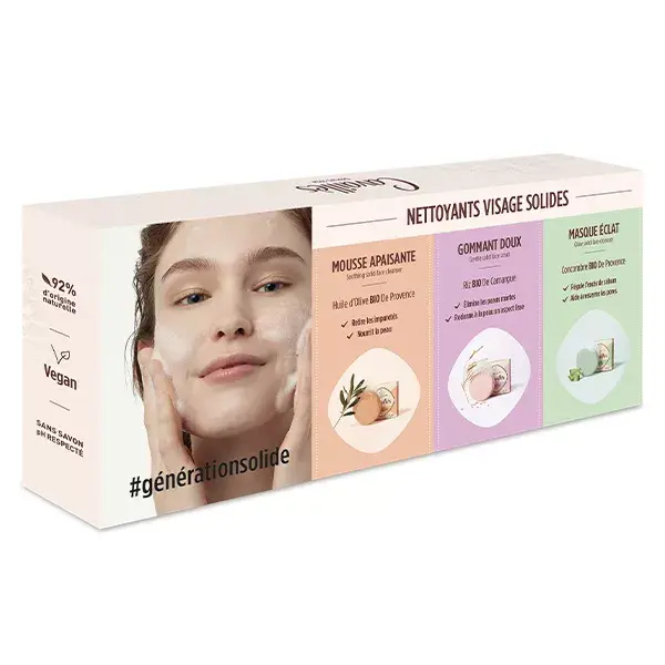 Conjunto de sabonete facial Cavaillès My Routine