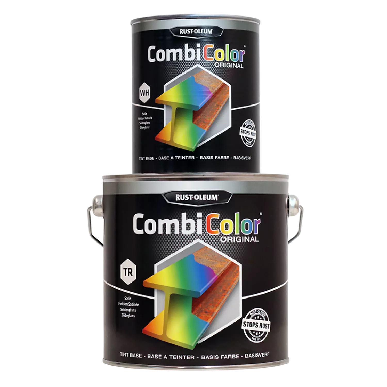 Rust-Oleum Combicolor Satin Wh - op kleur gemengd - 1L