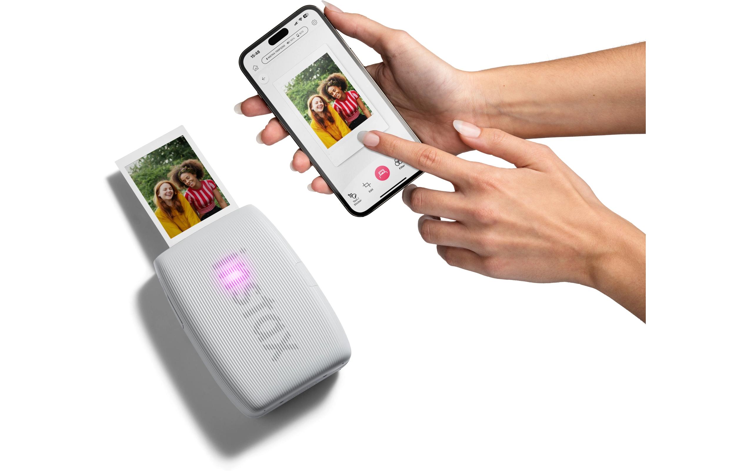 Mobiler Drucker mini Link 3 Weiss<br>Smartphone-Drucker