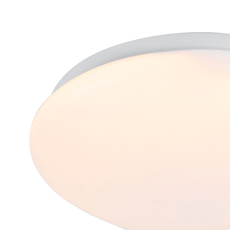 Moderne plafondlamp wit 26 cm incl. LED - Iene