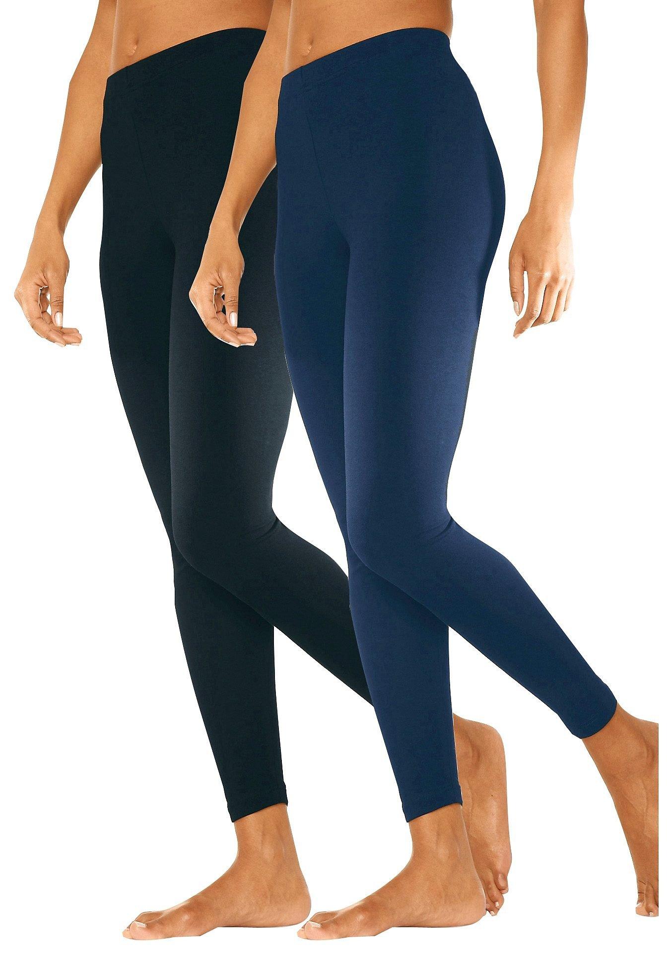 Doppelpack Leggings mit Gummibund