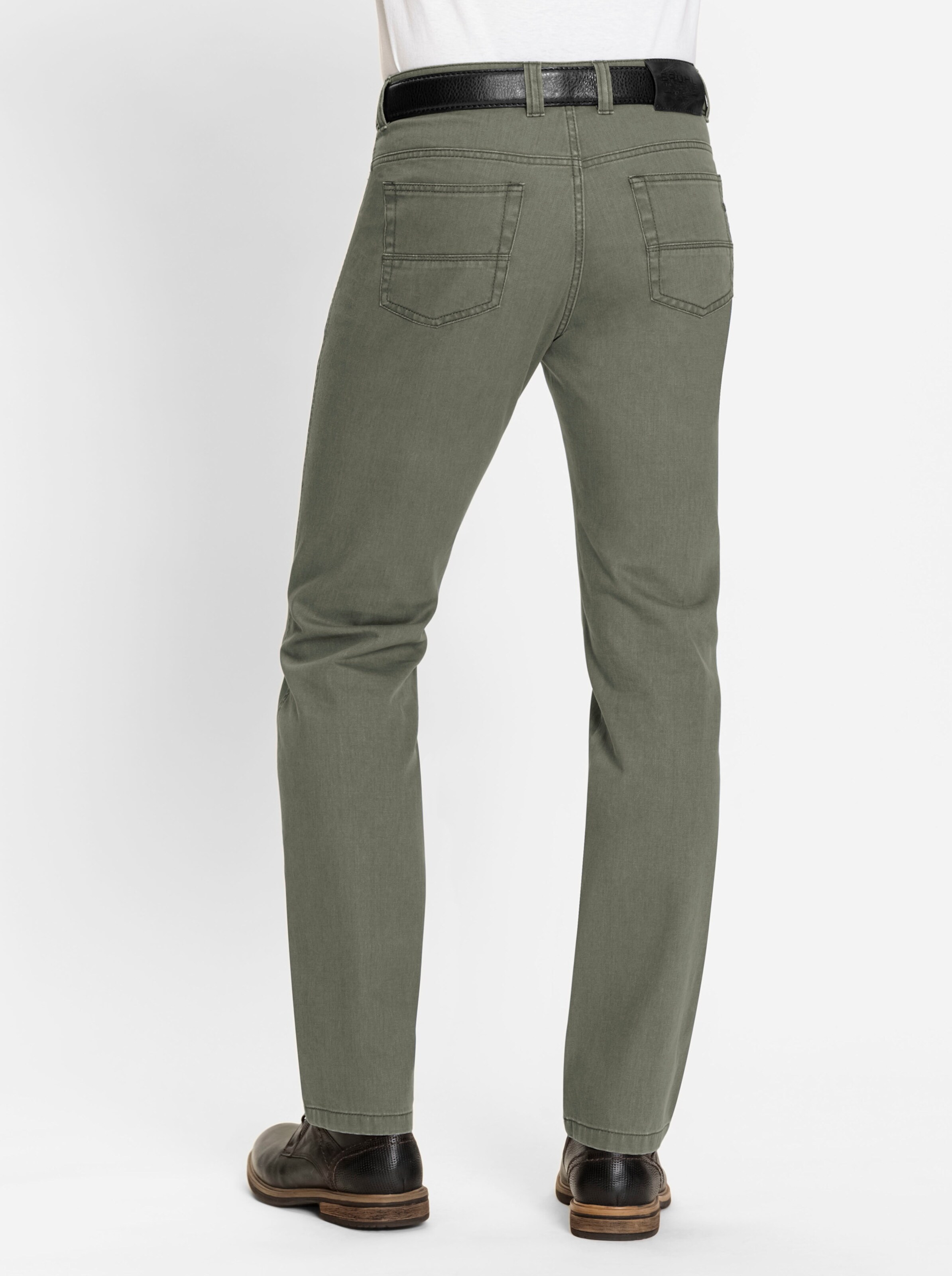 Jeans in khaki