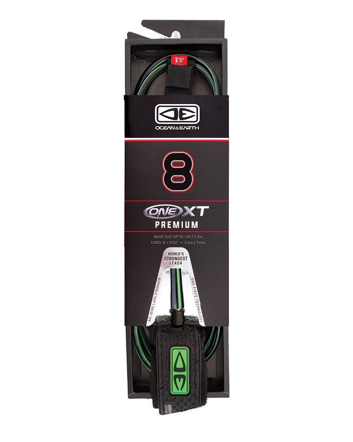 Ocean and earth Leash Premium - 8'0 - One XT Blue