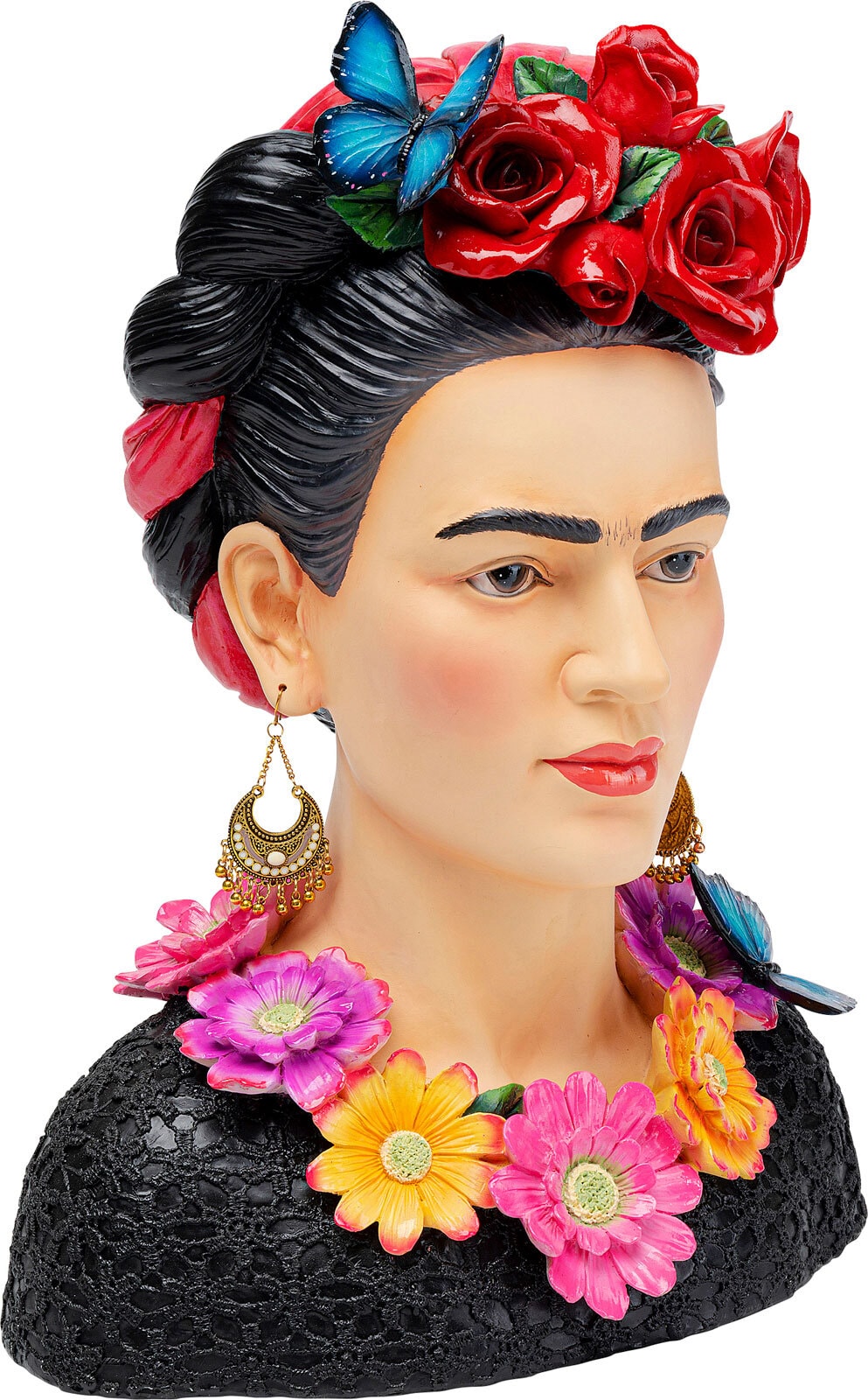 KARE DESIGN Dekofigur FRIDA FLOWER mehrfarbig