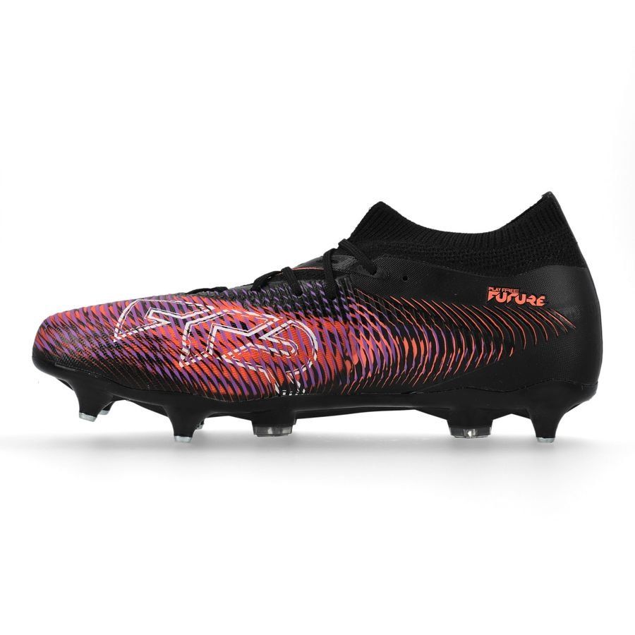 PUMA Future 8 Match SG Unlimited - Noir/Blanc/Glowing Red