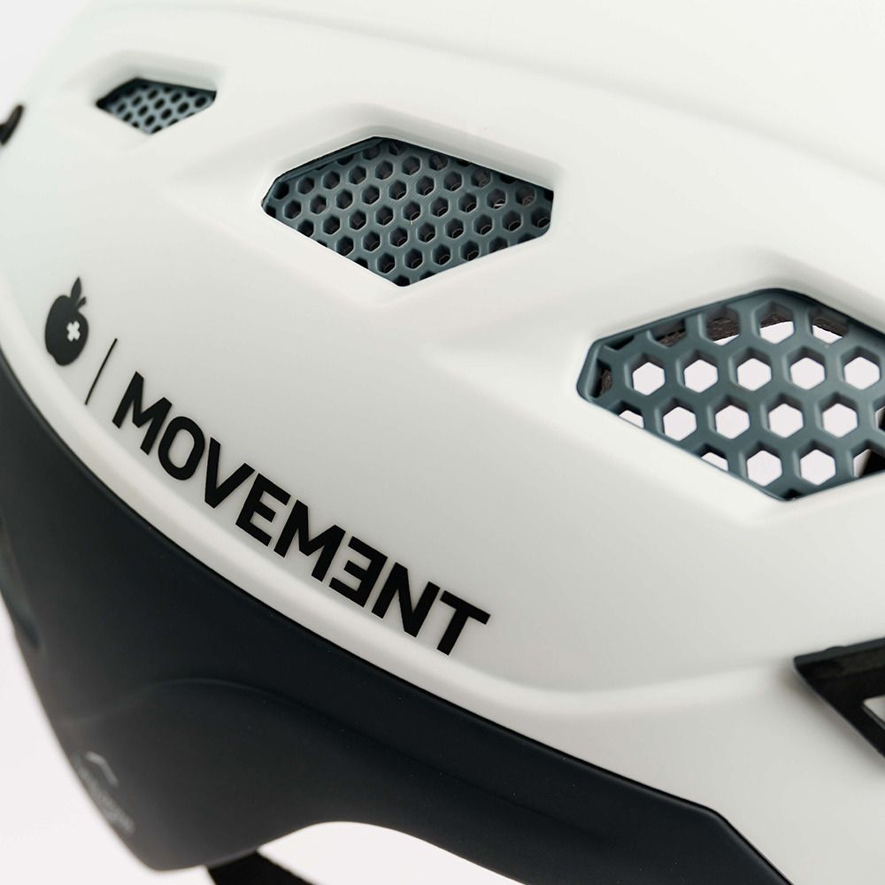 Movement 3TECH ALPI HONEYCOMB - Casque ski Homme white/black/dark blue/black bando