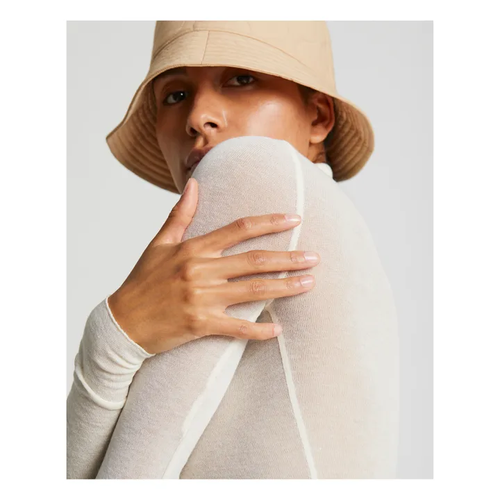 GAI+LISVA T-shirt Col Roulé Anna Laine | Ecru