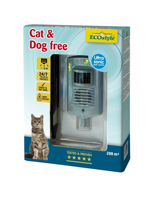 Ecostyle Cat & Dog Free 200 - Afweermiddel - 200 m2