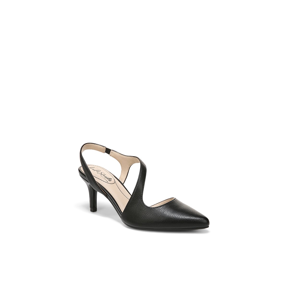 LIFE STRIDE-Santorini_l-Chaussure à talon à bride arrière - Talon plat - Noir
