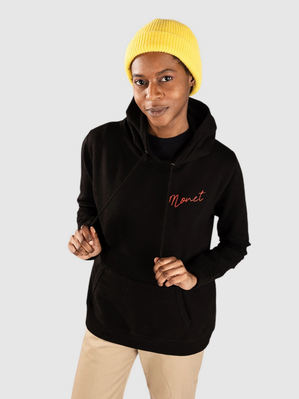 Monet Skateboards Same Roots Hoodie black